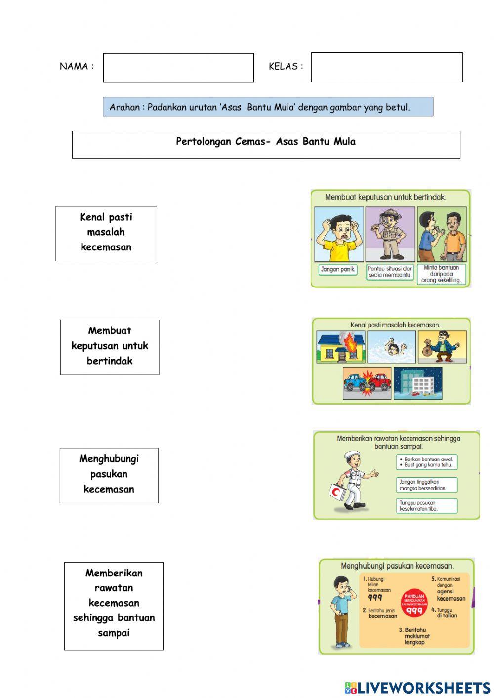 Pertolongan Cemas- Asas bantu mula
