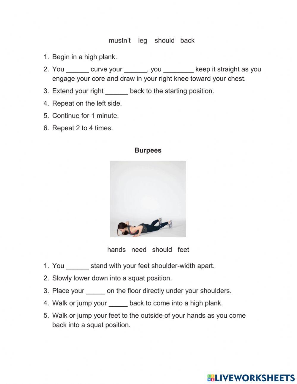 Test Sport Unit 3 P6-1