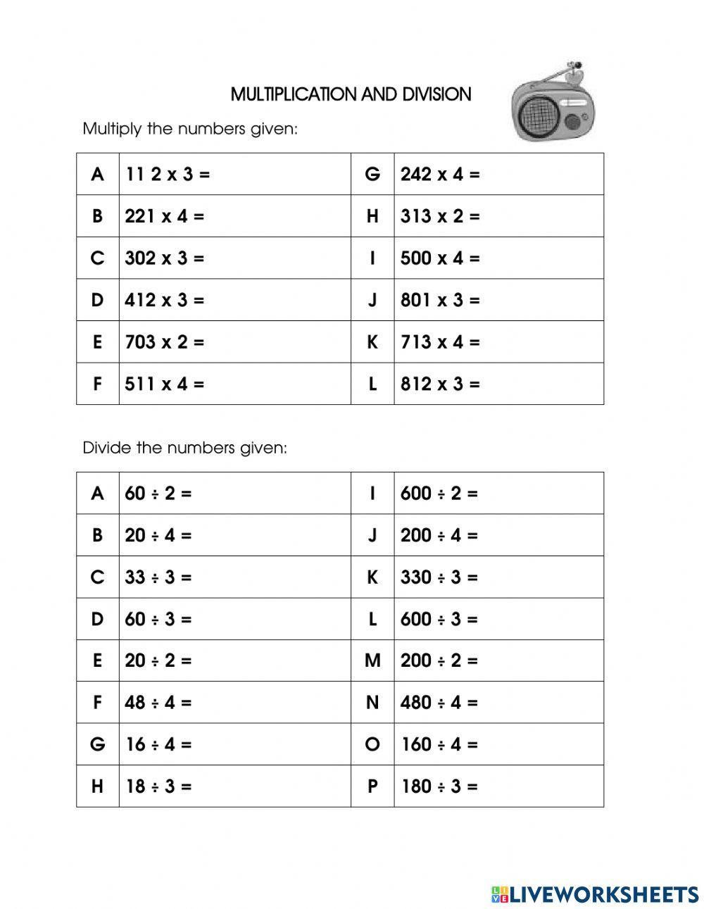 1362395 | Multiply and divide | Juzielee