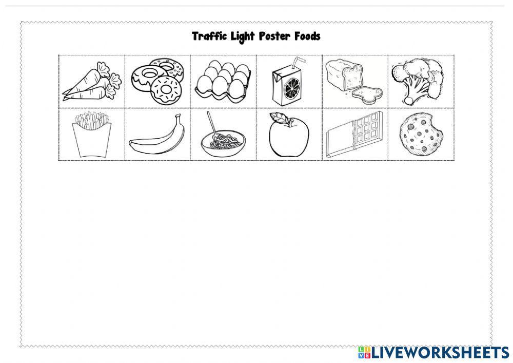 Traffic Light Foods