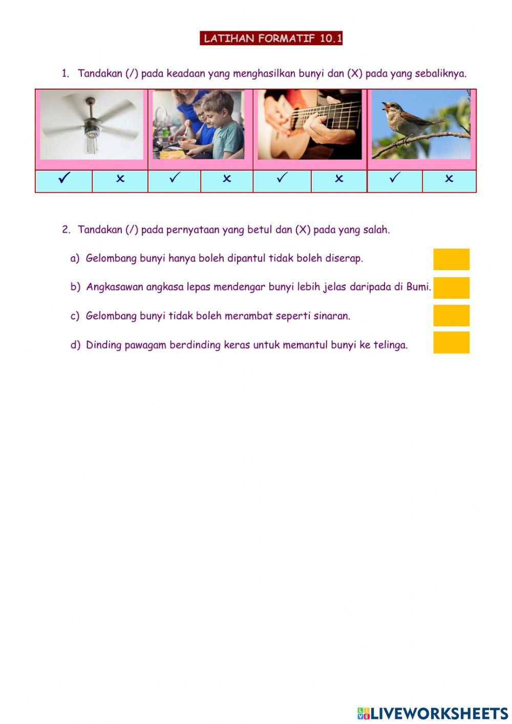 10.1 ciri-ciri gelombang bunyi
