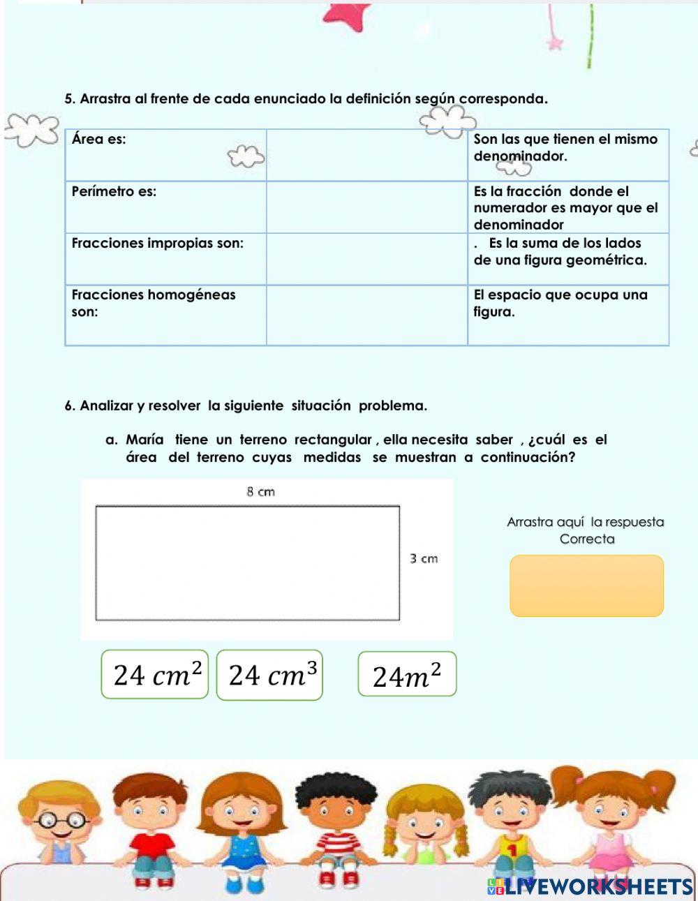 Actividad Evaluativa Relacional cuarto