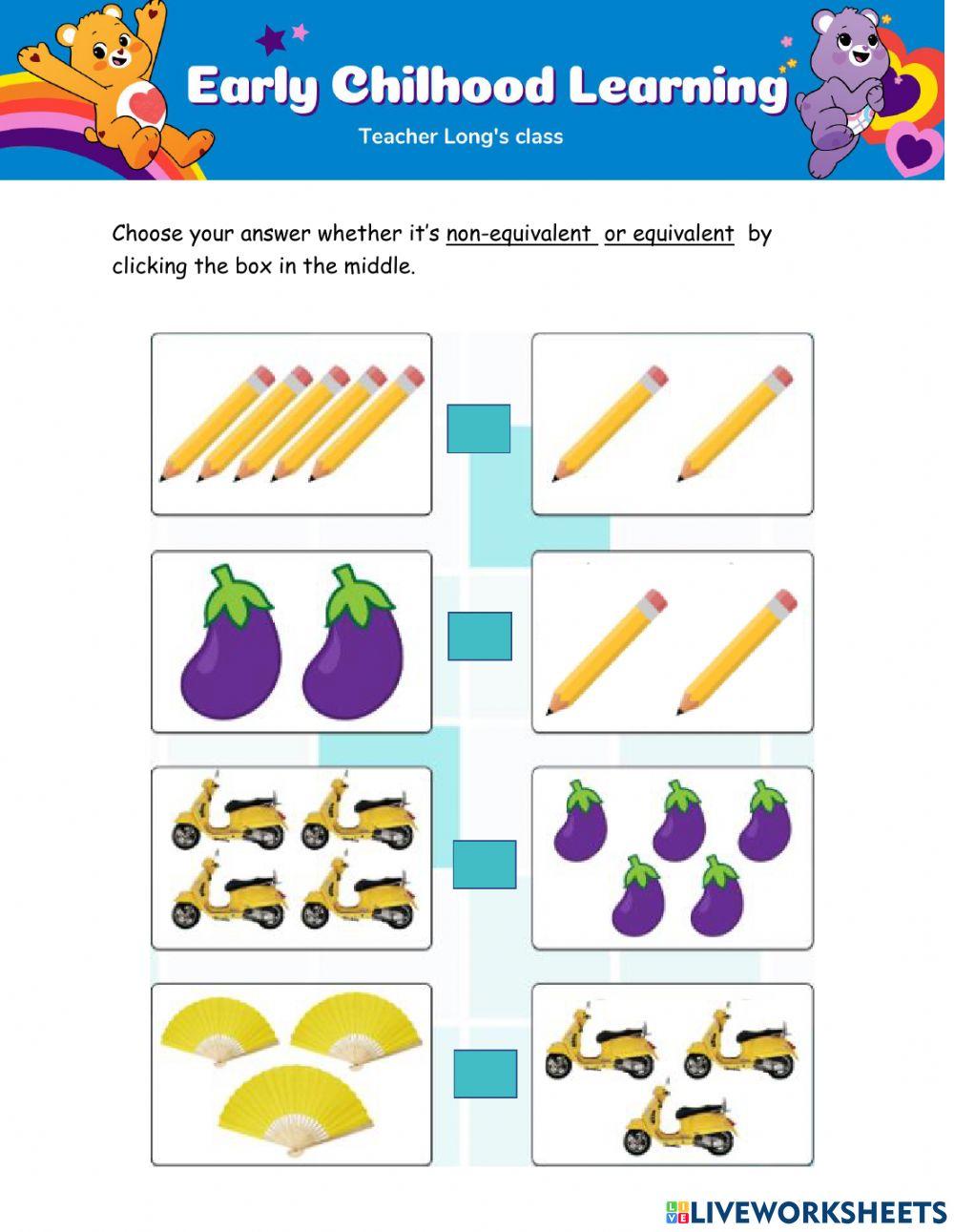 Sets math activity live worksheets