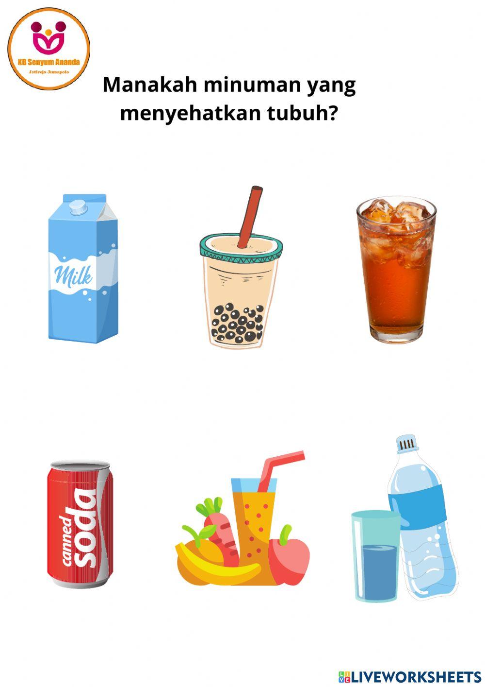 Makanan & Minuman (Sehat & Tak Sehat)