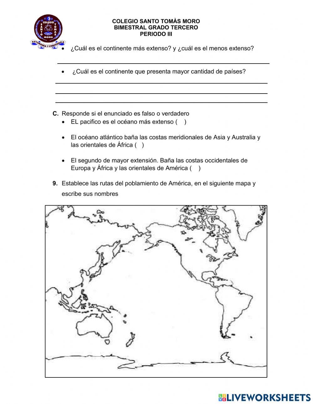 Bimestral grado 3 III