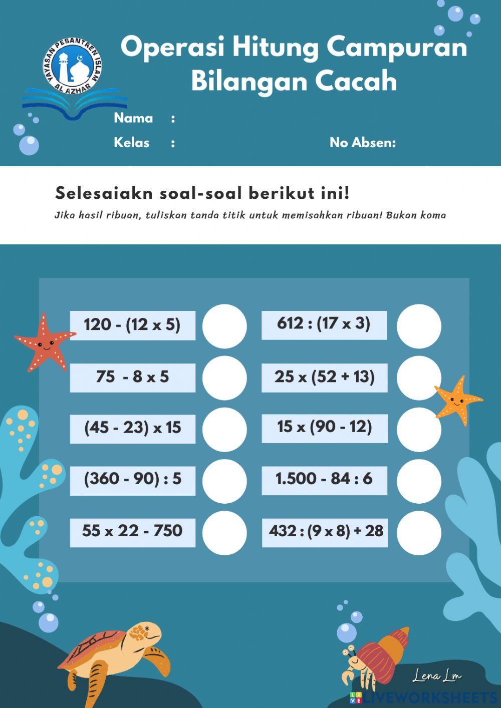Operasi Hitung Campuran