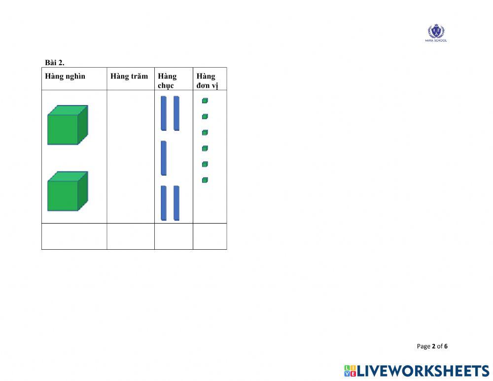 07.09.2021. Bộ giáo cụ phân cấp số và các thẻ số