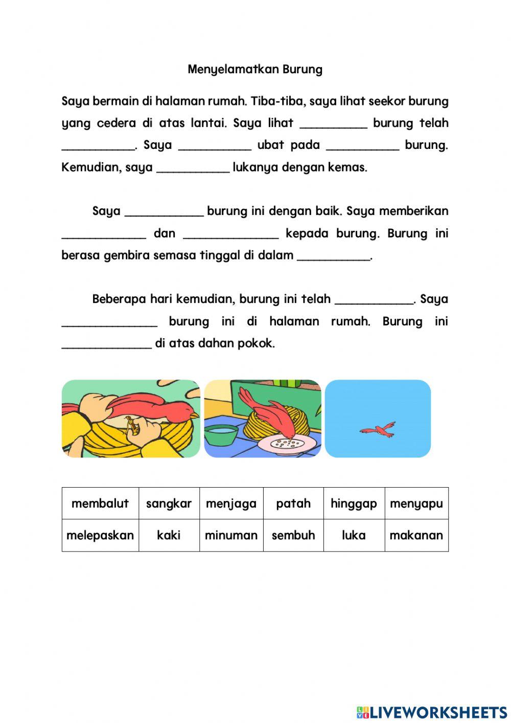 Menyelamatkan Burung