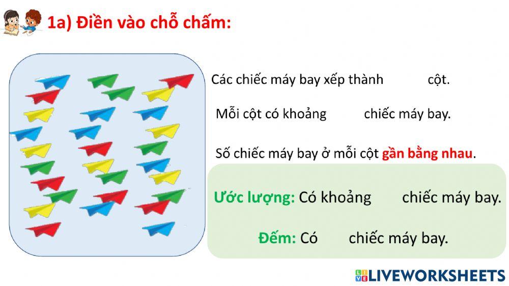 Ước lượng-Lớp 2