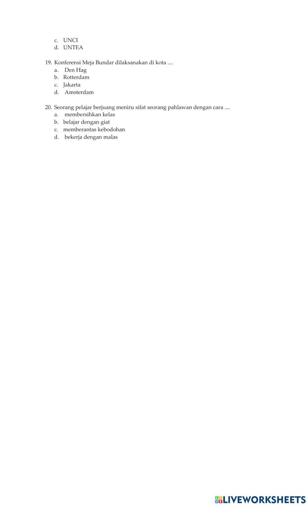 Perjungan mempertahankan kemerdekaan