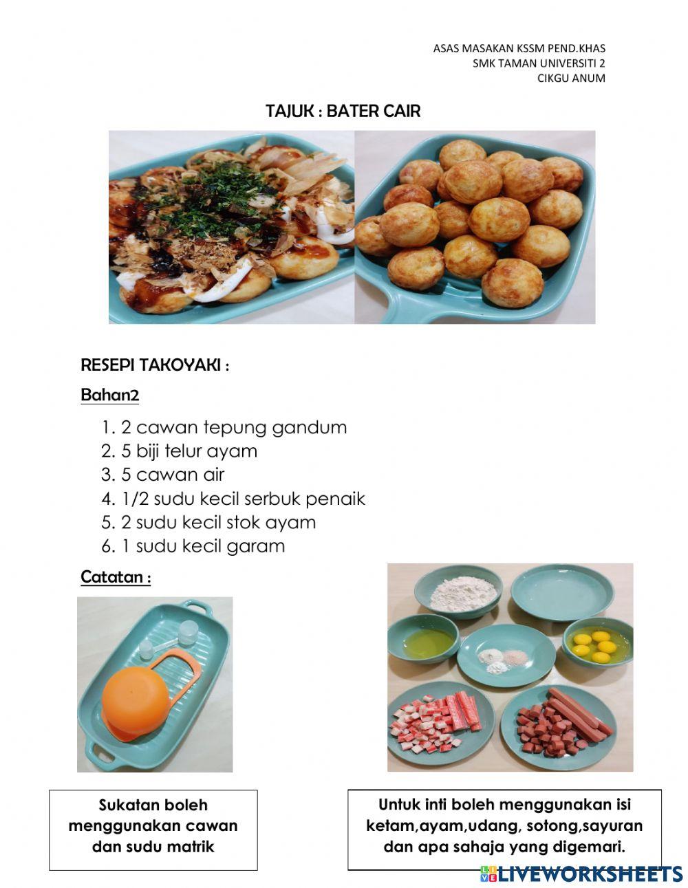 Bater Cair- Takoyaki by Cikgu Anum