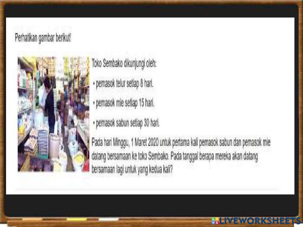 Akm numerasi level 2 bagian 3