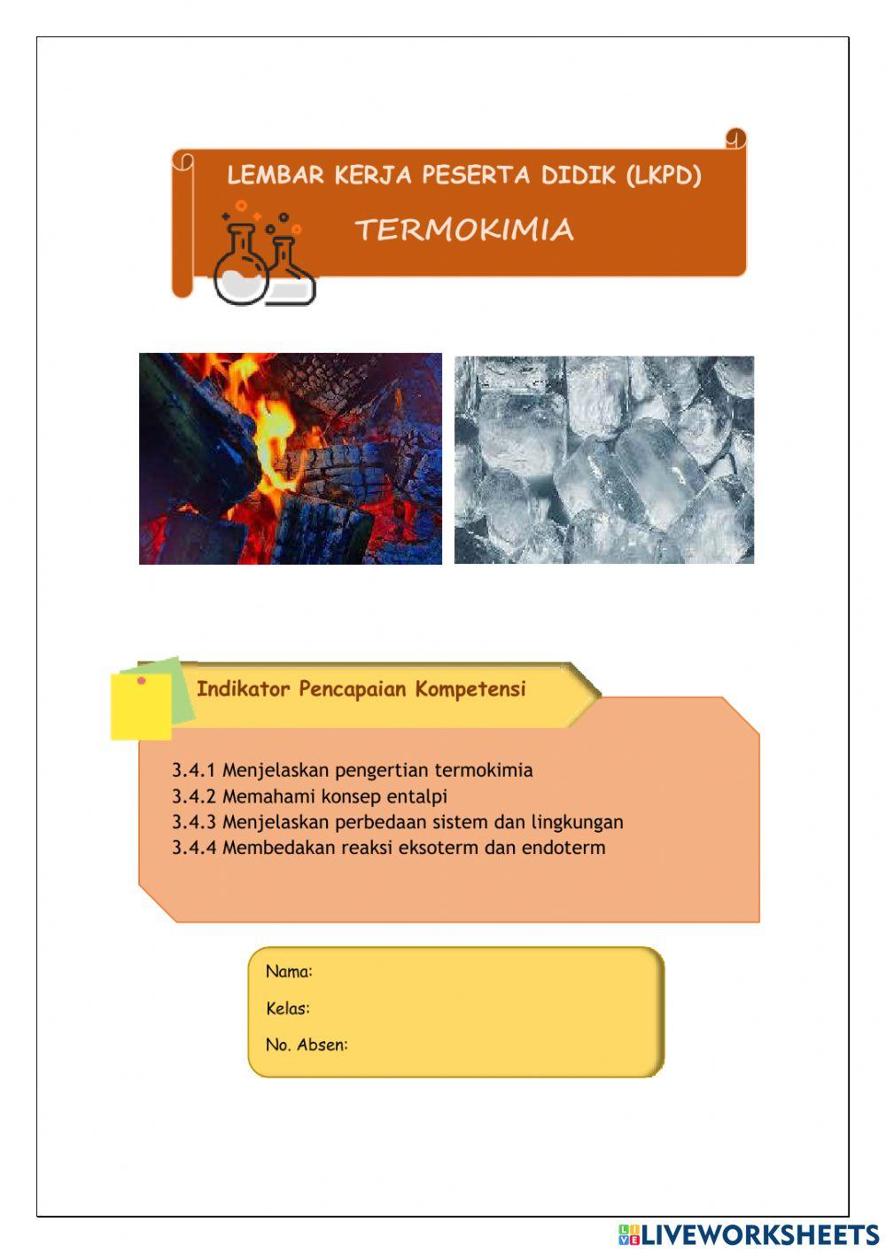 Lkpd termokimia