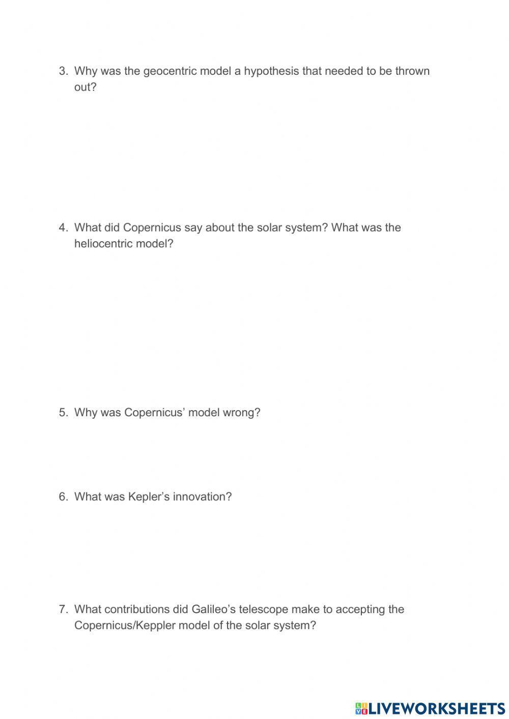 3.5 Earth's Revolutions