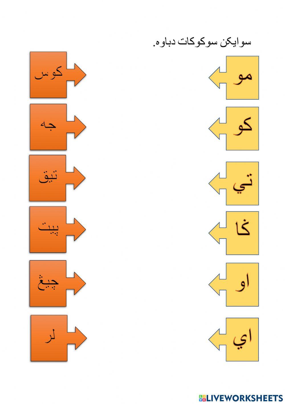 Suku kata terbuka + suku kata tertutup
