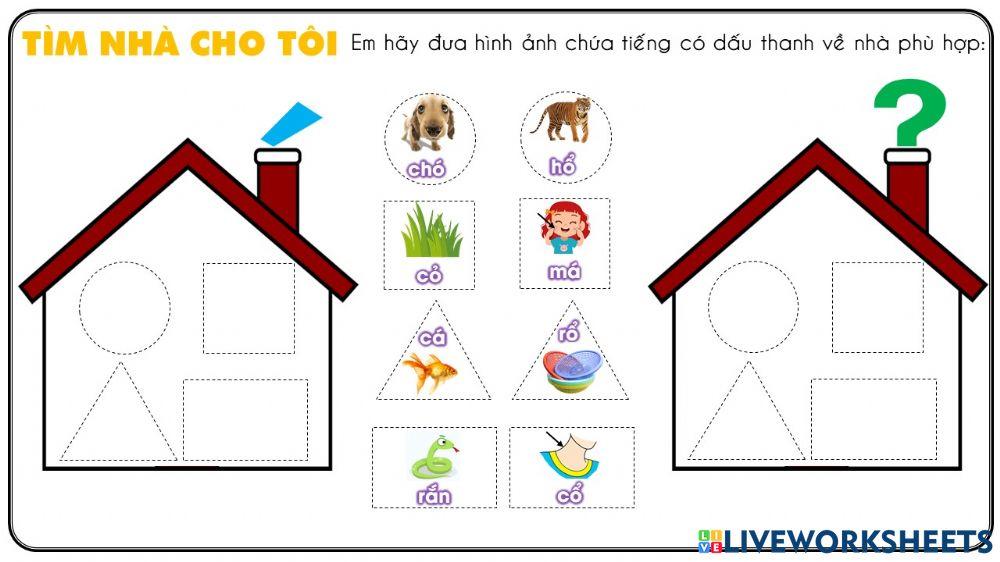 Tìm nhà cho tôi-sắc hỏi