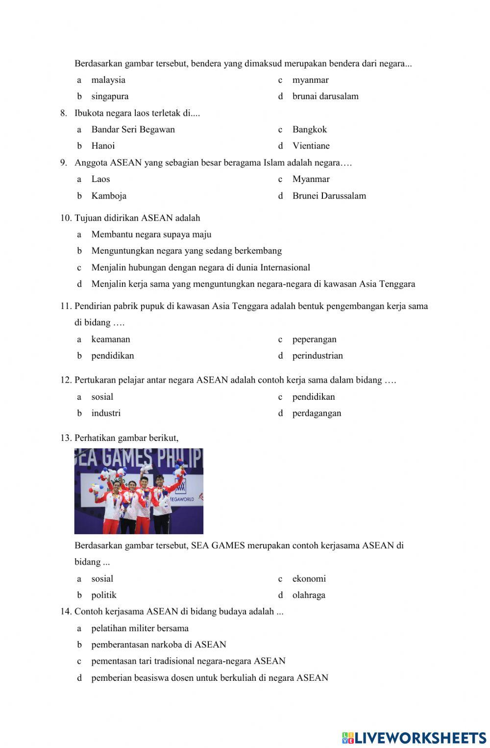 Soal review ips tema 1