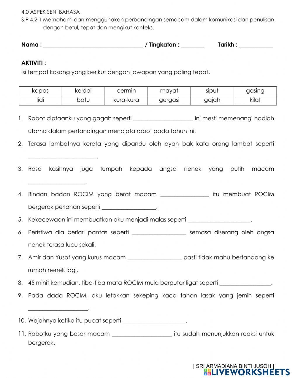 S.p 4.2.1 perbandingan semacam