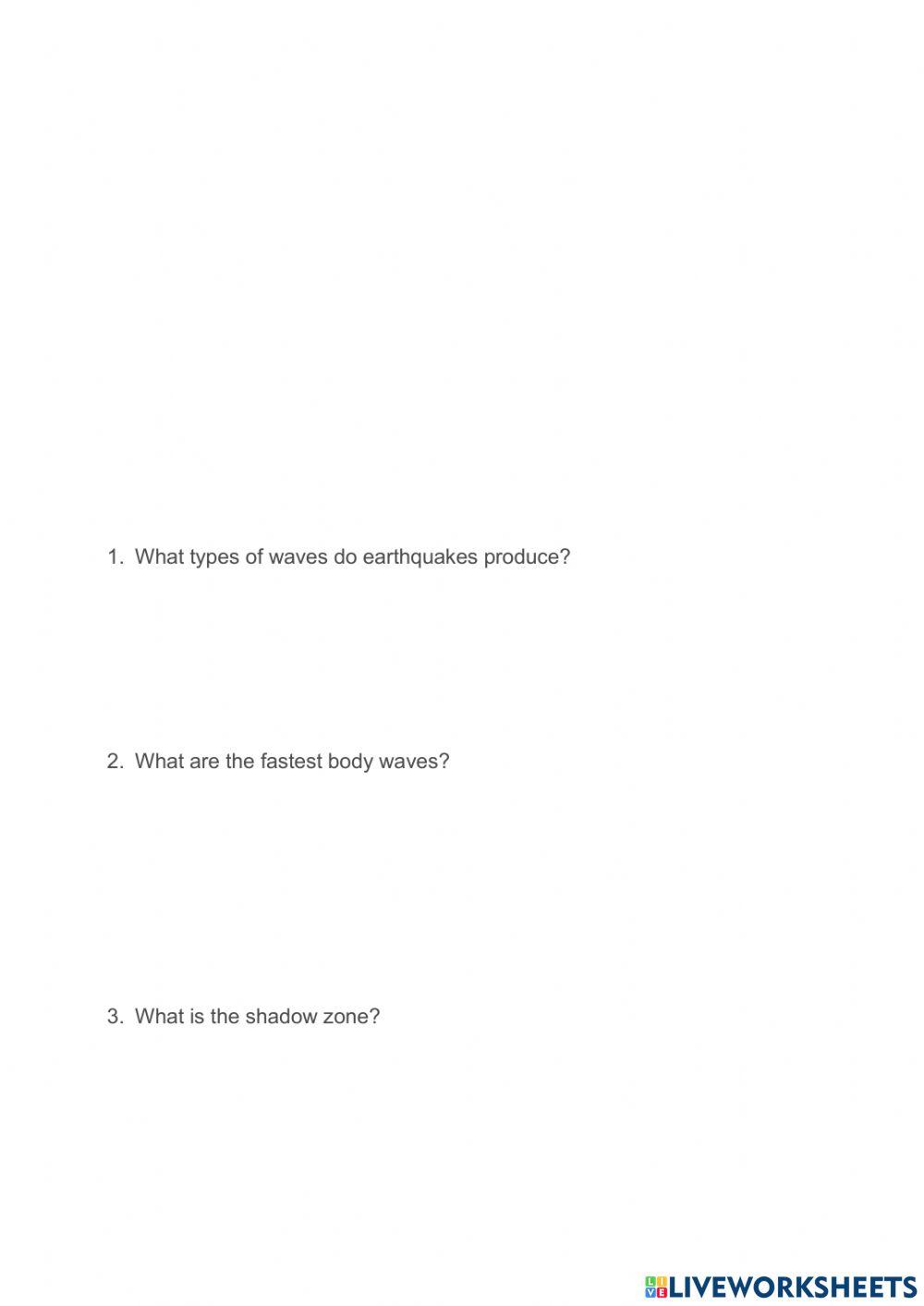 3.12 Earth's Interior