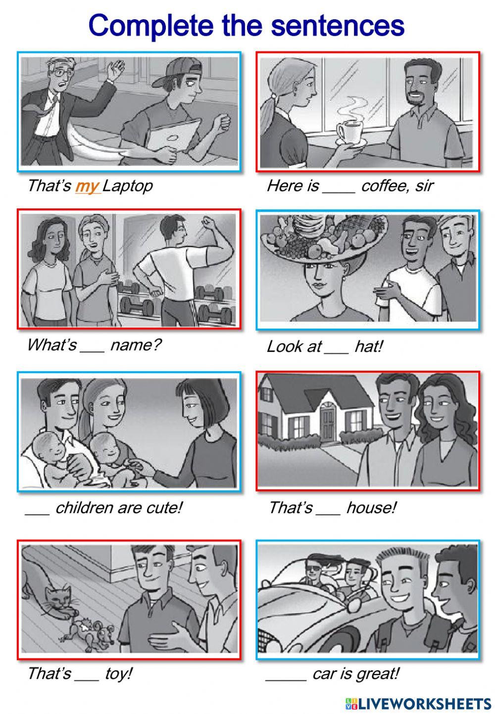 Possessive adjective