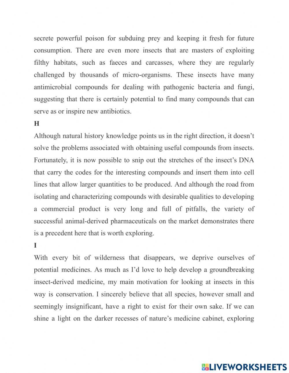 Reading - cam 14 - test 3 - passage 2