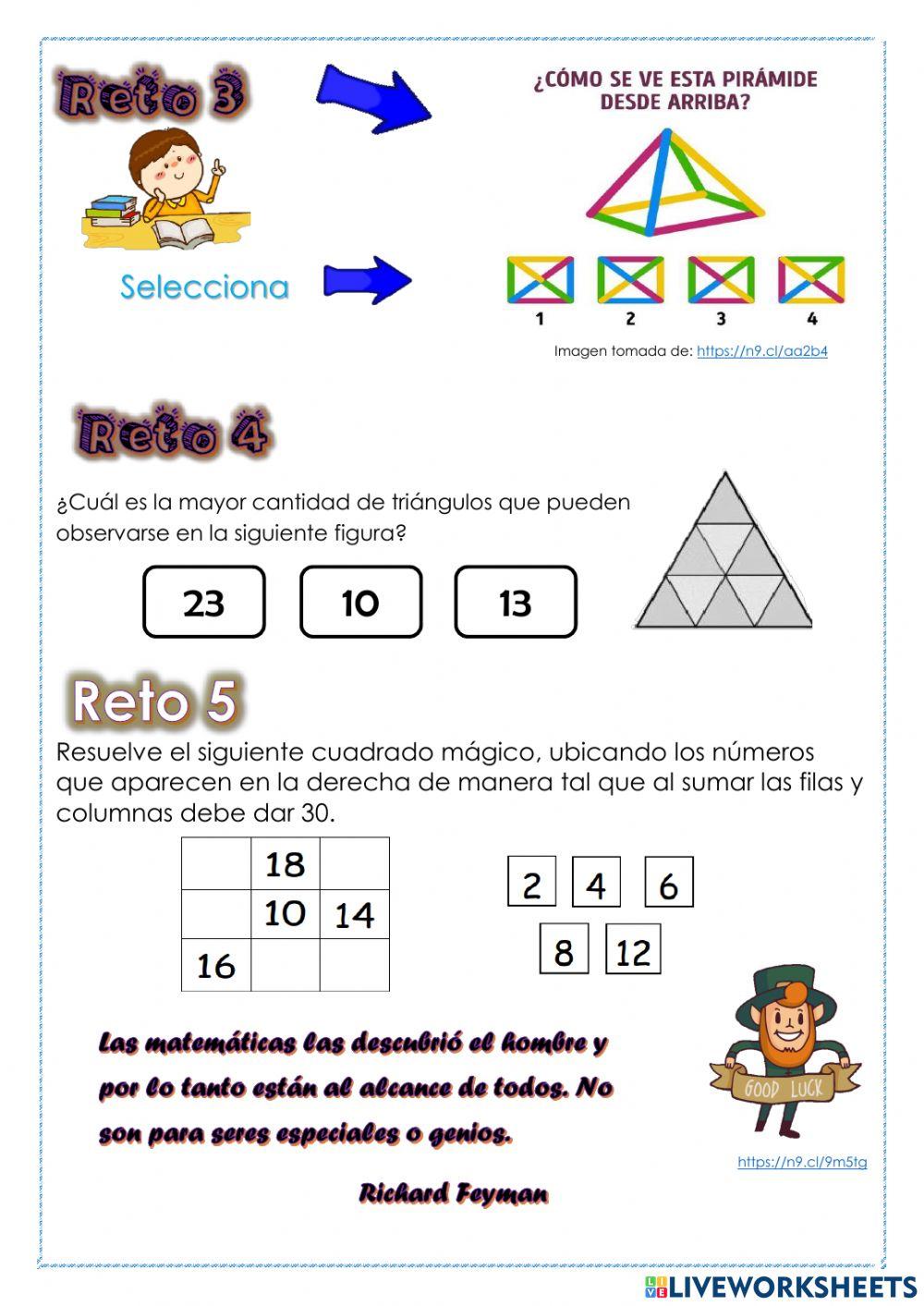 FASE 1 - BARTOLIMPIADS MATEMÁTICAS GRADO 3°