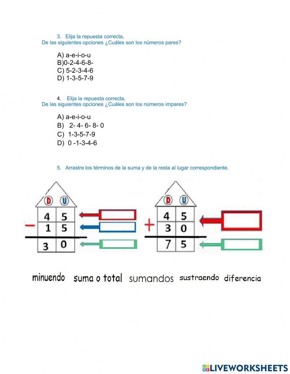 Refuerzo de Matemática