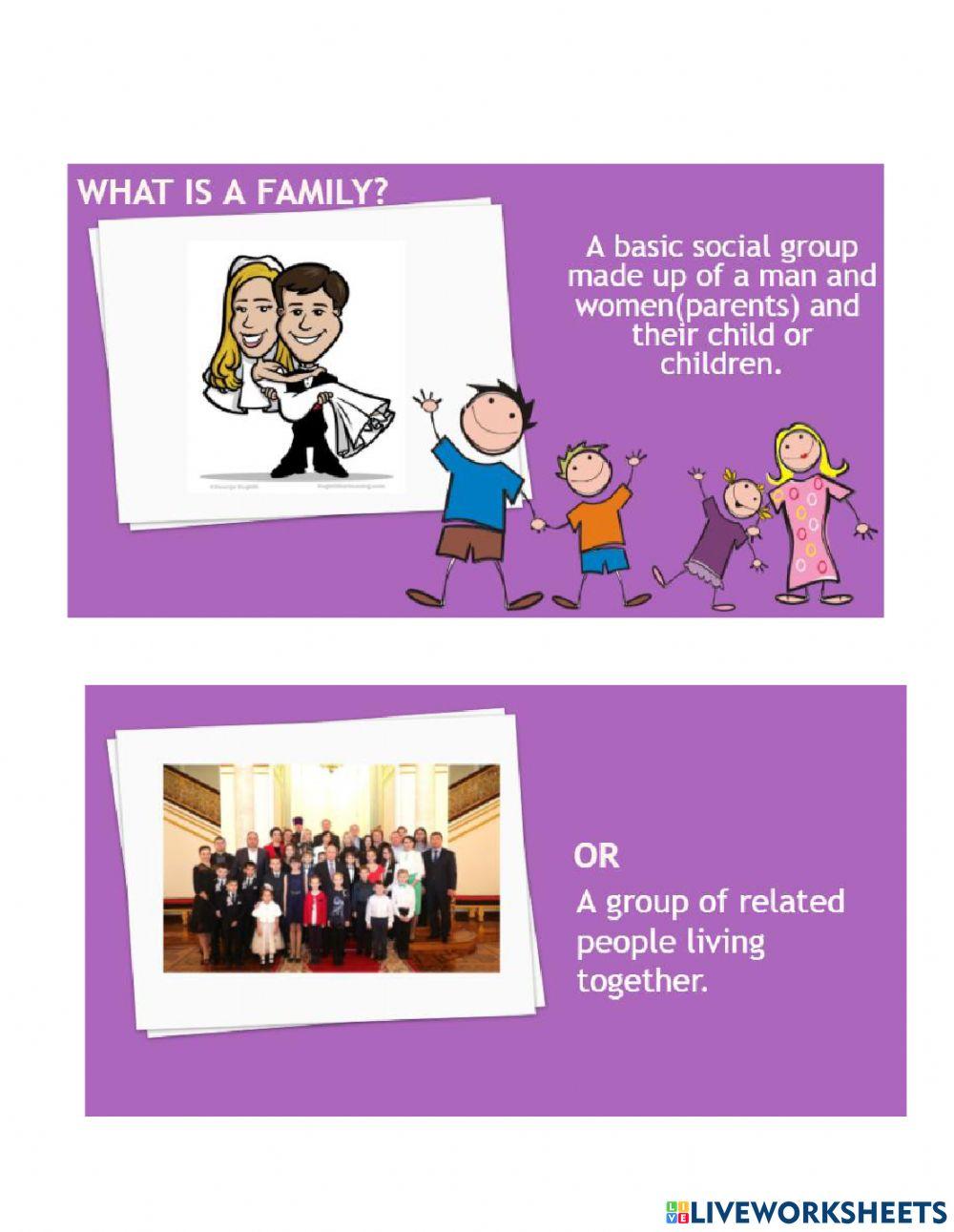 What is a Family?