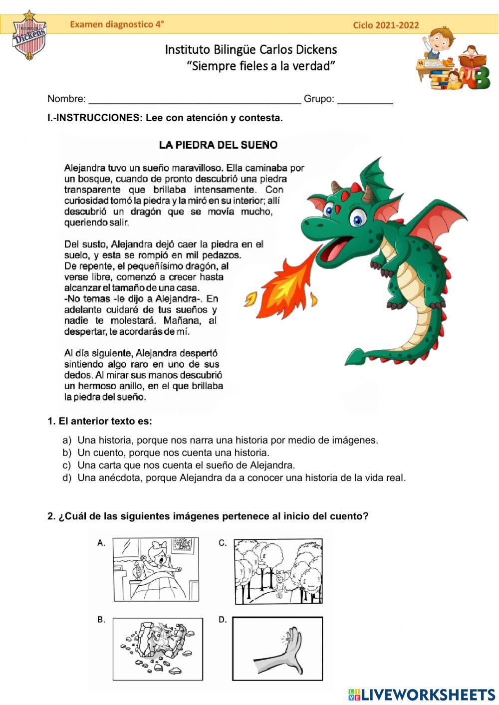 Examen de diagnóstico