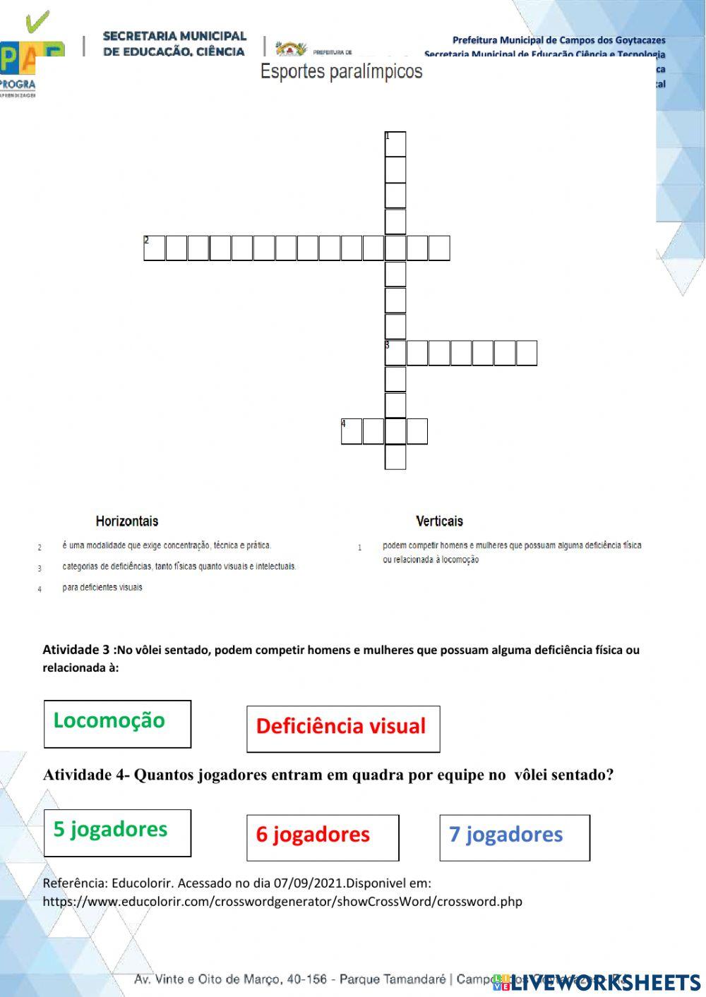 Esportes Paralímpicos