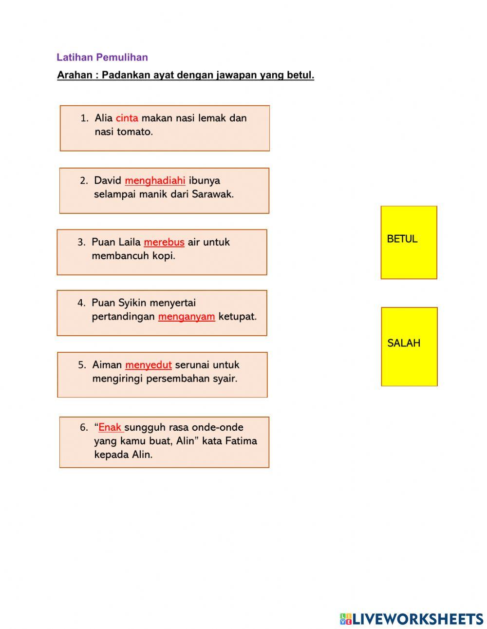 Latihan Pengayaan dan Pemulihan