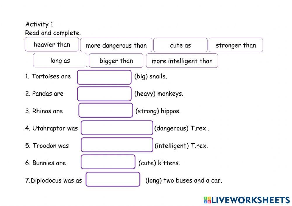 Unit 8 amazing animals