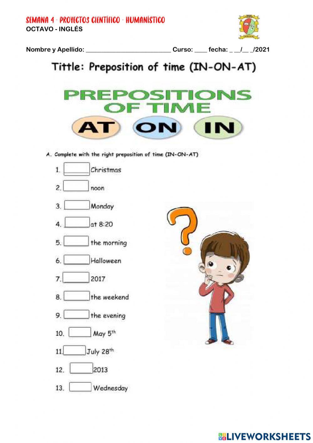 Prepositions