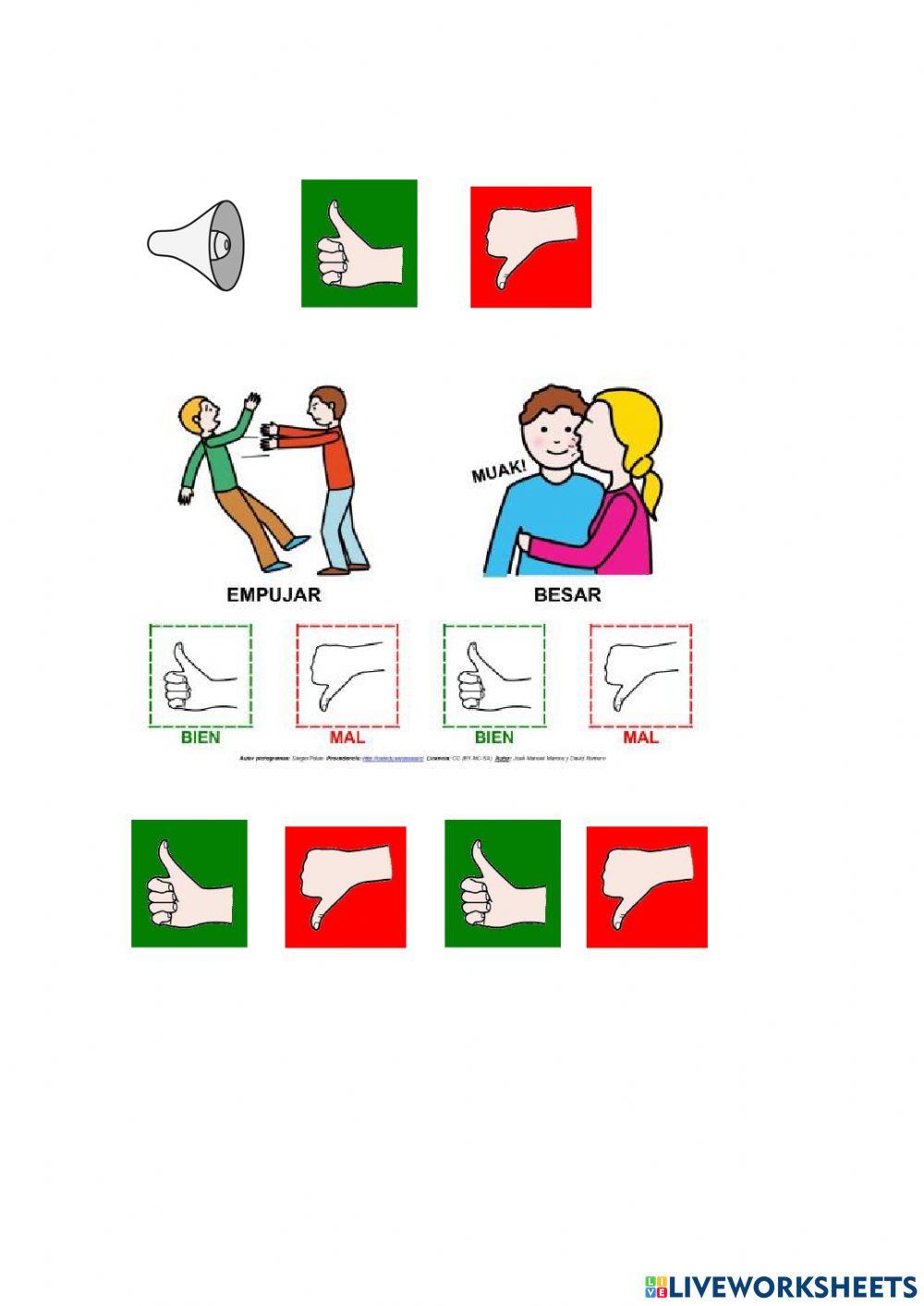Diferenciando el bien mal