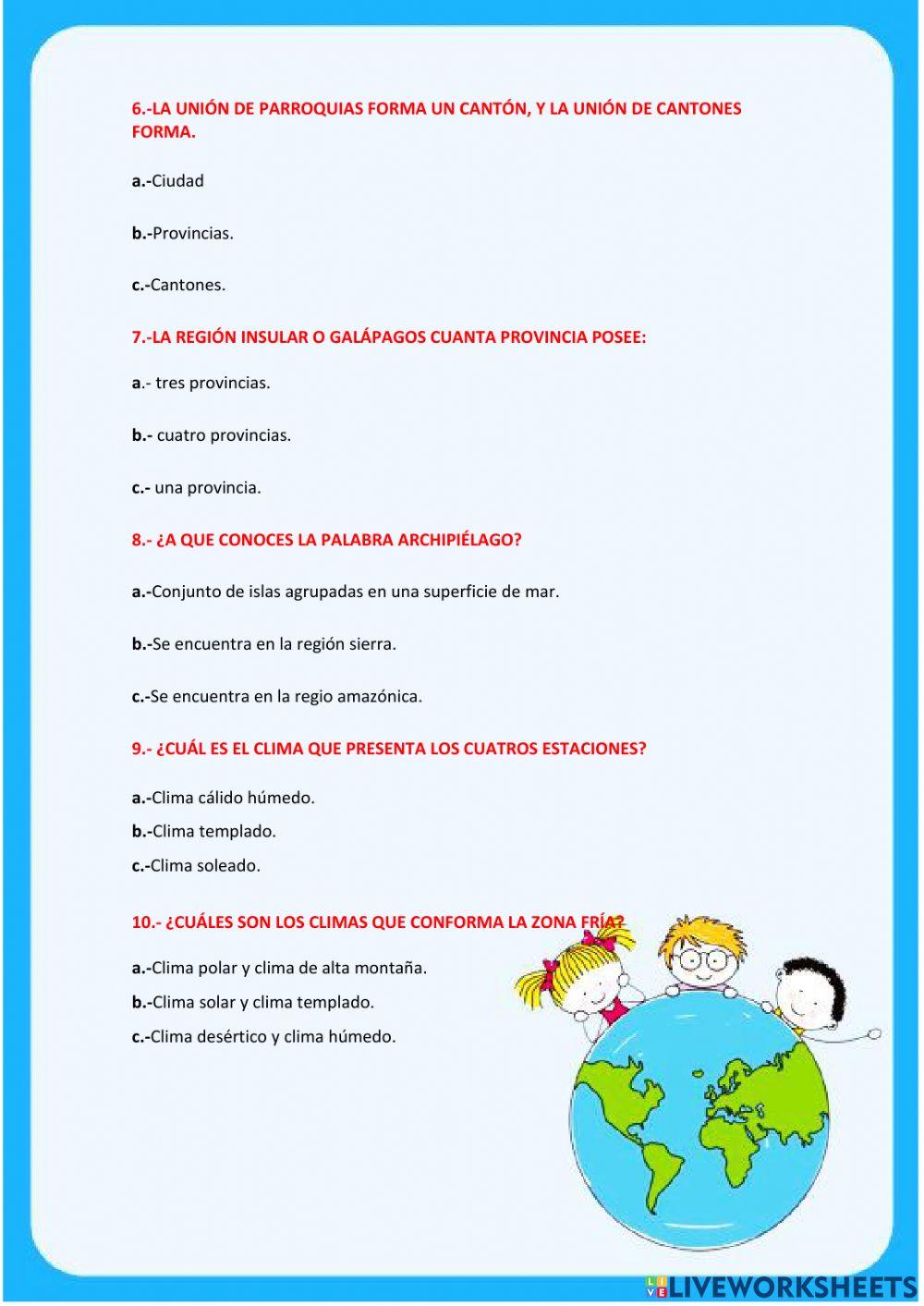 Evaluación de Sociales