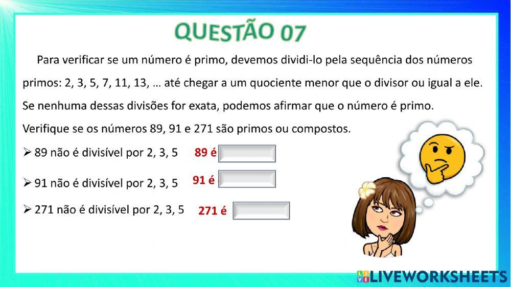 Múltiplos e divisores