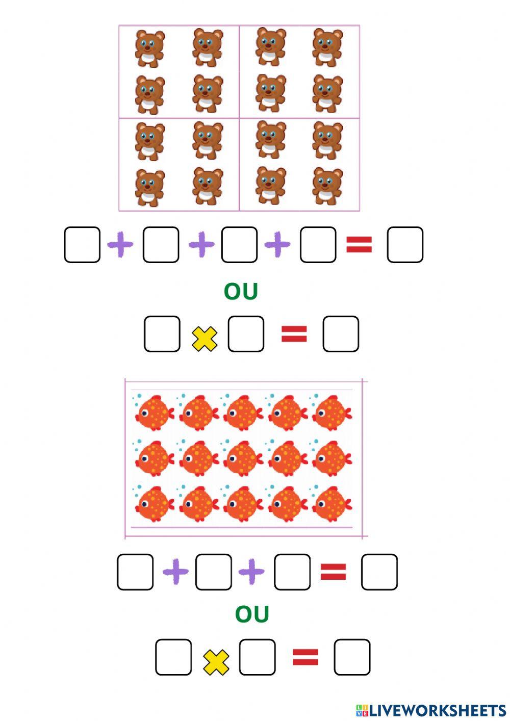 Aprendendo a multiplicar - Sistema Monetário