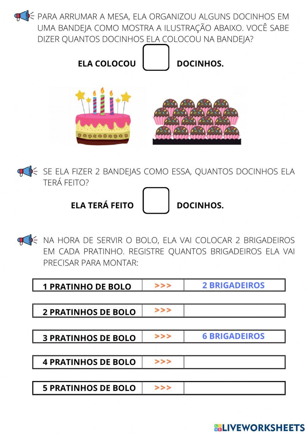 Aprendendo a multiplicar - Sistema Monetário
