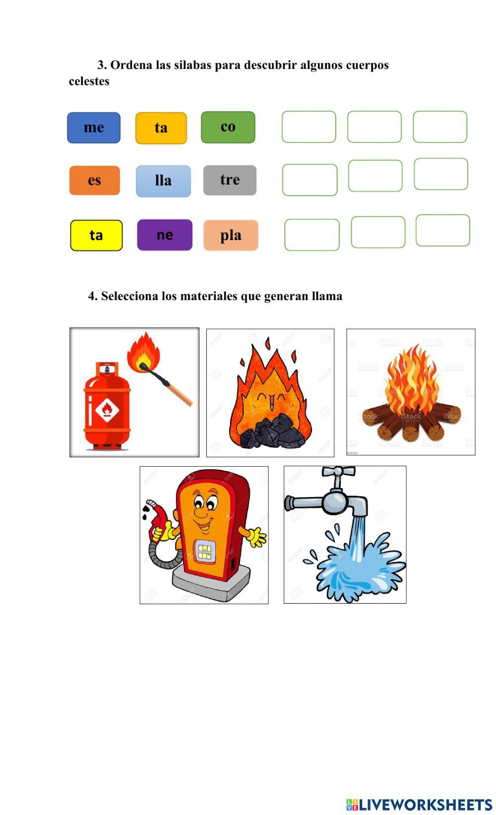 Evaluación ciencias naturales
