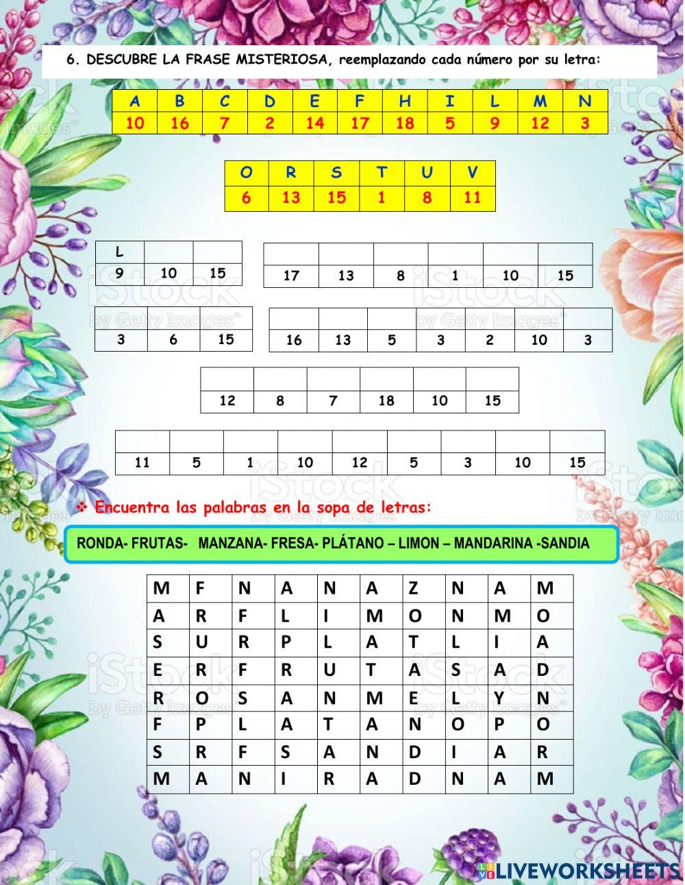 La ronda de las frutas-2°