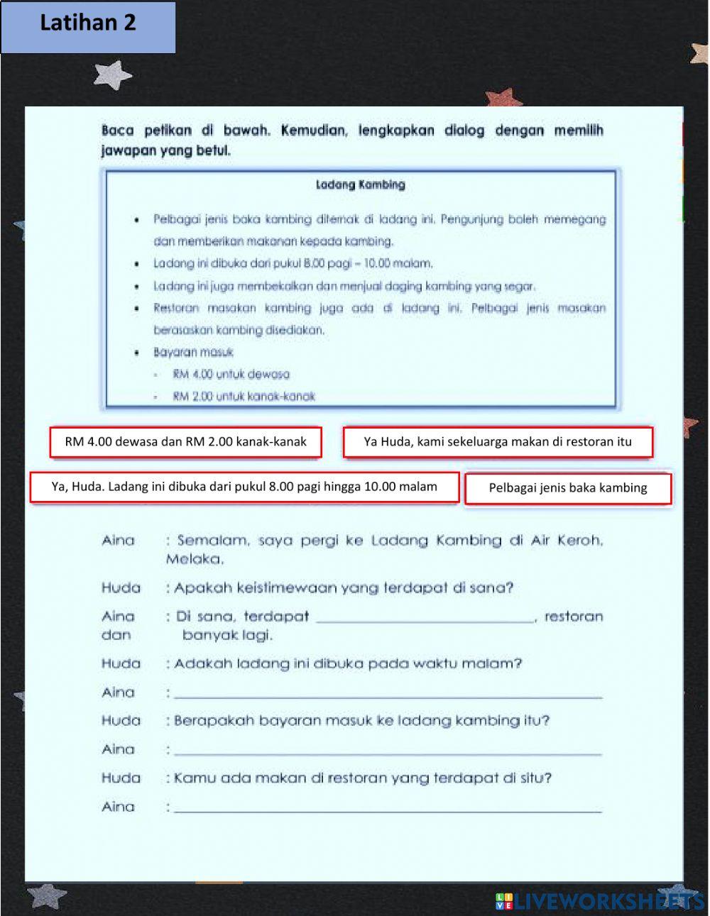 Bahasa Melayu 3 Jujur