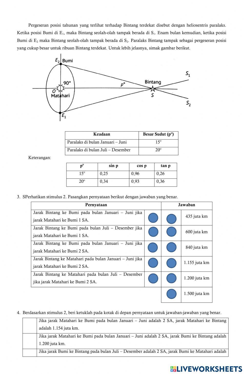 Numerasi trigonometri
