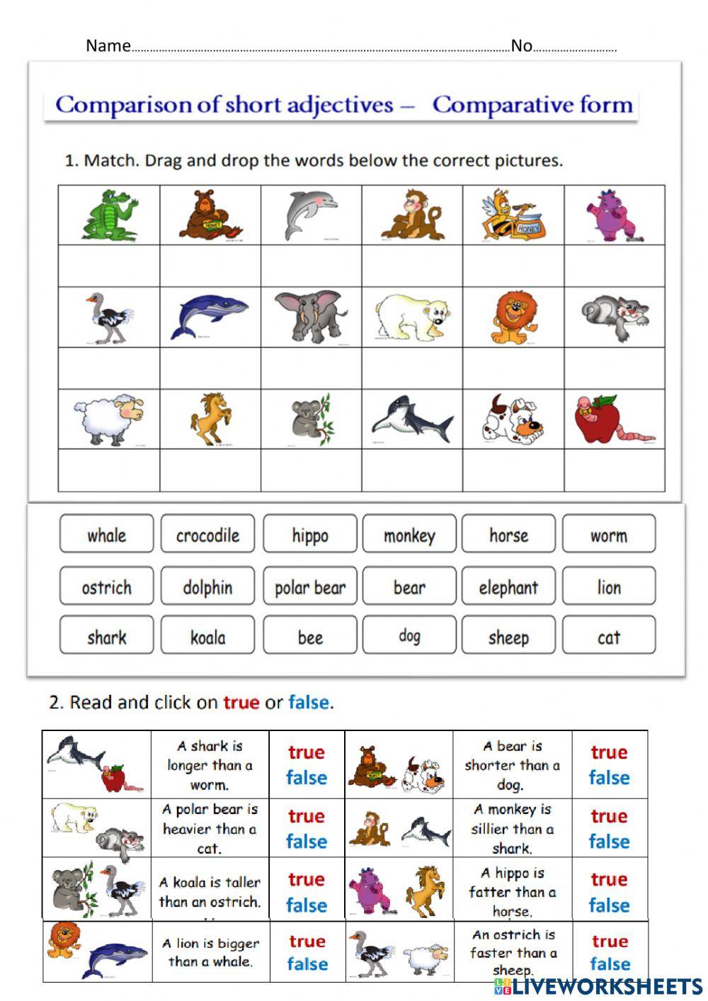 Comparative adjectives2
