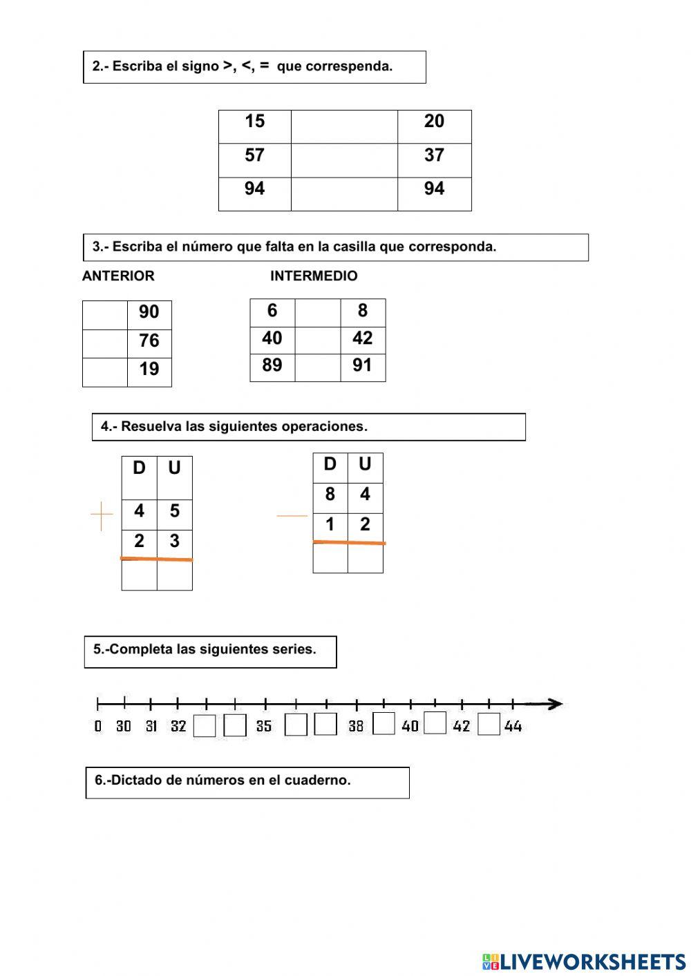 Evaluacion diagnostico tercero