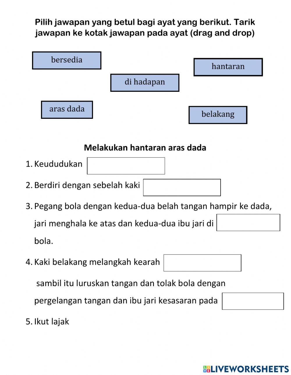 Kemahiran Hantaran Bola Jaring