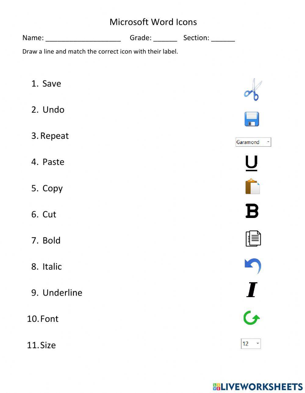 Microsoft Word Icons
