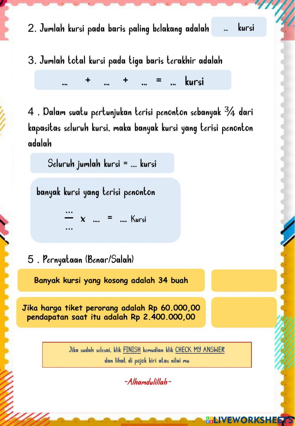 Pola Bilangan (Numerasi)