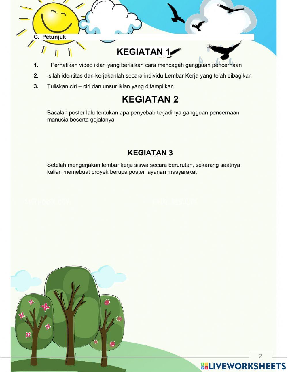 Lembar Kerja Kelas V Tema 3 Subtema 2