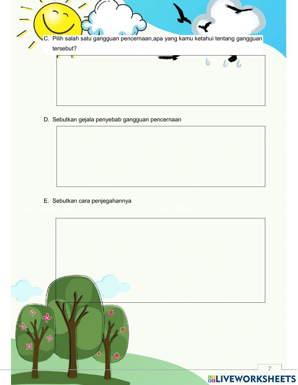 Lembar Kerja Kelas V Tema 3 Subtema 2