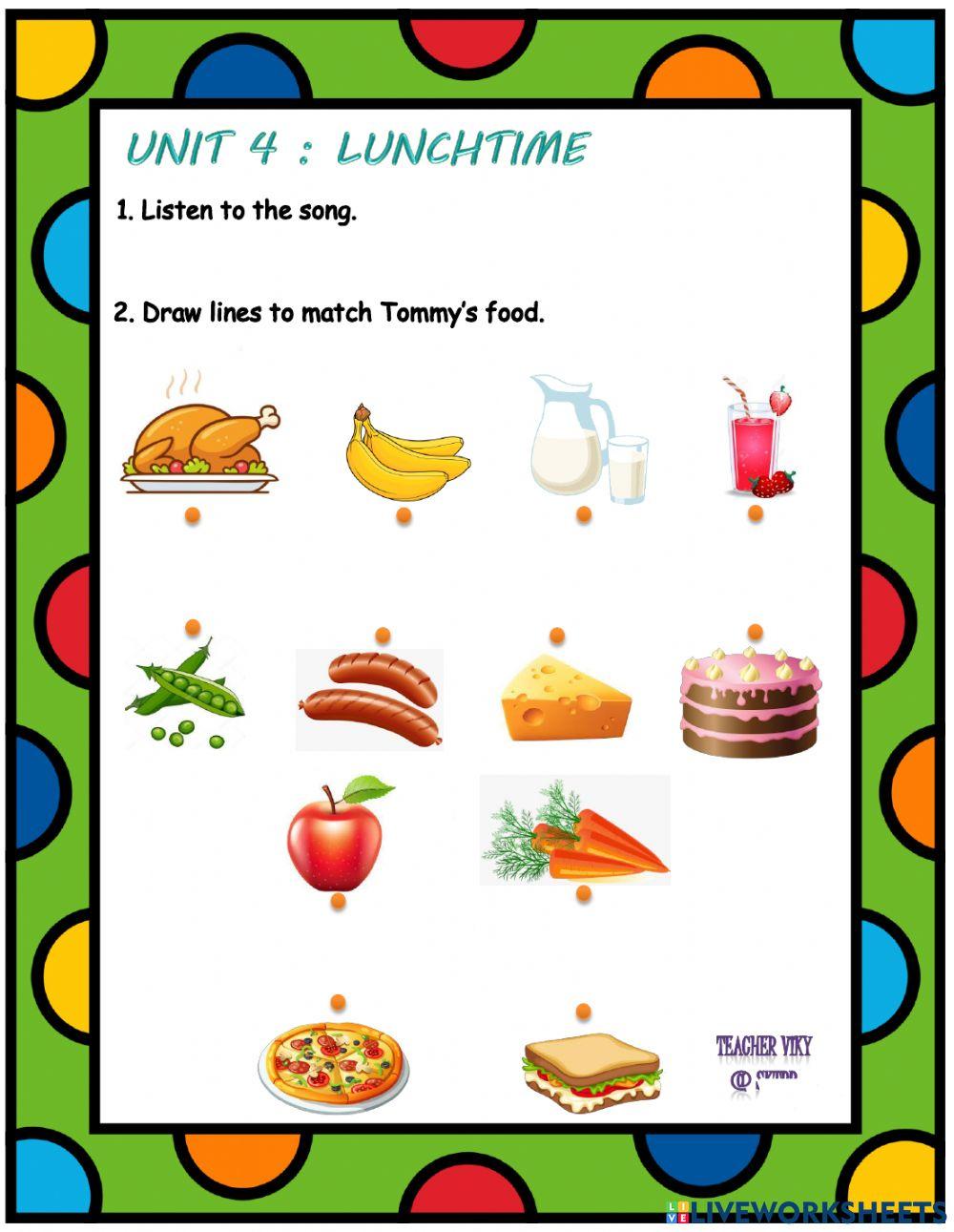 Unit 4 Lunchtime (Song 2)